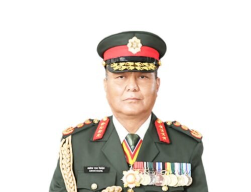 प्रधान सेनापति अशोक राज सिग्देलद्वारा निरीक्षण भ्रमण