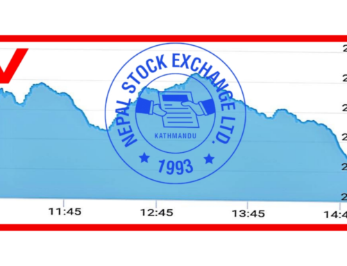 आज सेयर बजार नेप्टे १७.५३ अकंले घट्यो
